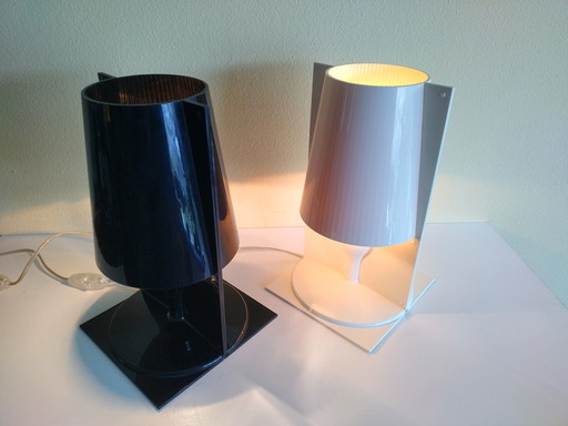 2x Kartell Take Table Lamp