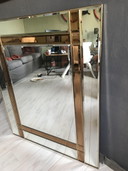Vintage Art Deco Wall Mirror