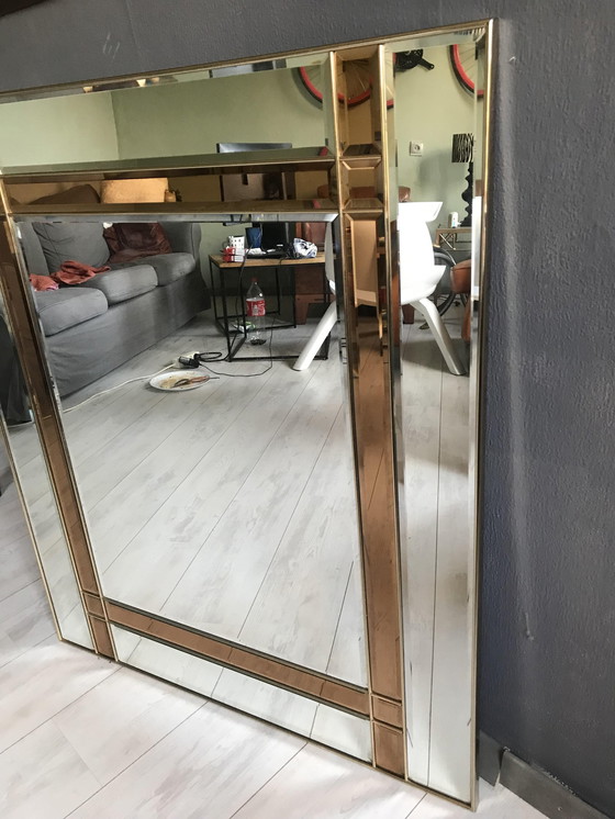 Image 1 of Specchio da parete Art Déco vintage