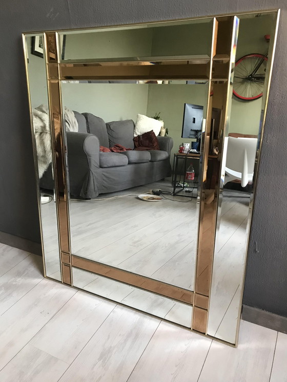 Image 1 of Specchio da parete Art Déco vintage