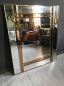 Vintage Art Deco Wall Mirror