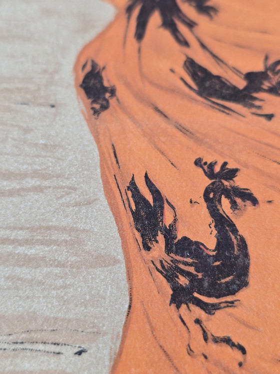 Image 1 of Lithograph, Jan Van Beers, Circus Clown From 1886