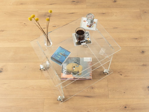  1980S Acrylic Side Table 