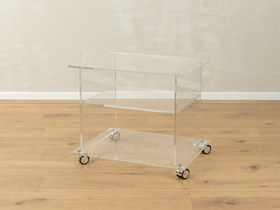 Image 1 of  1980S Acrylic Side Table 