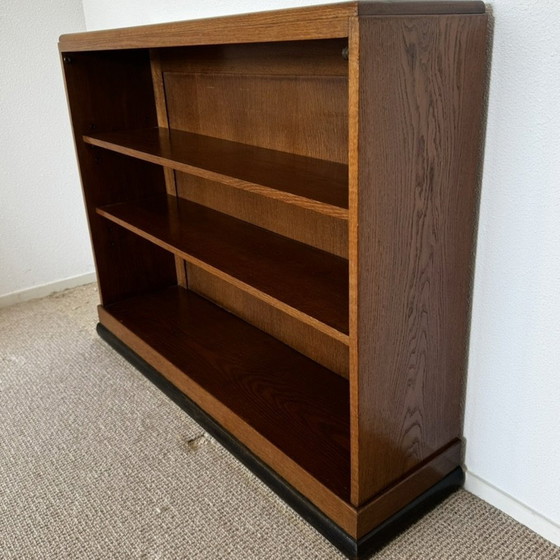 Image 1 of 1930s Bookcase Art Deco Oak