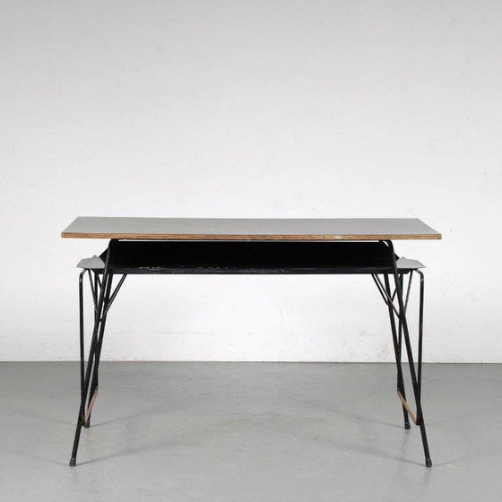 Image 1 of Willy van der Meeren Teacher's Desk for Tubax, Belgium 1950