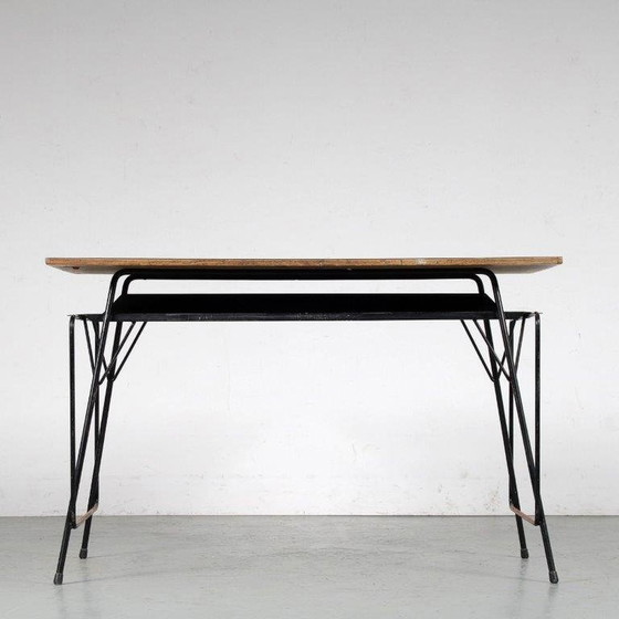 Image 1 of Willy van der Meeren Teacher's Desk for Tubax, Belgium 1950