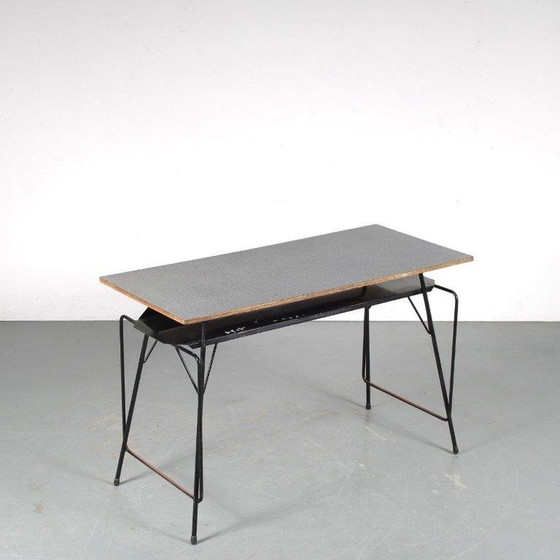 Image 1 of Willy van der Meeren Teacher's Desk for Tubax, Belgium 1950