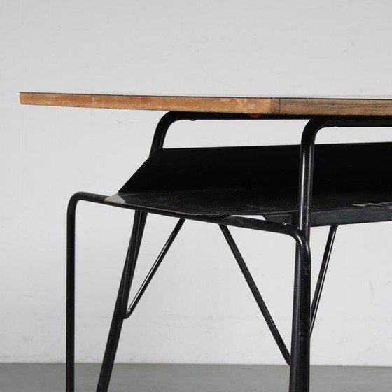 Image 1 of Willy van der Meeren Teacher's Desk for Tubax, Belgium 1950