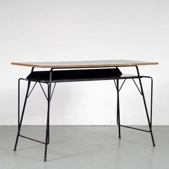 Image 1 of Willy van der Meeren Teacher's Desk for Tubax, Belgium 1950