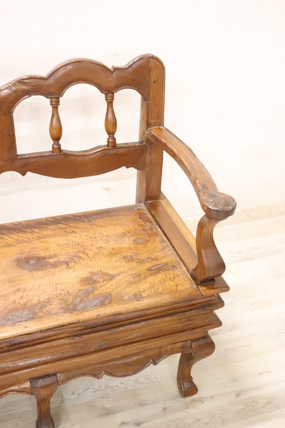 Image 1 of Wooden Antique Long Bench