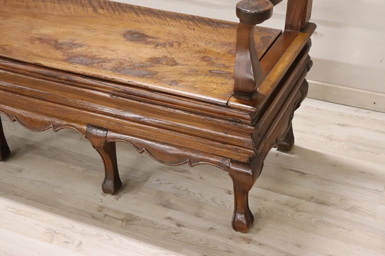 Image 1 of Wooden Antique Long Bench