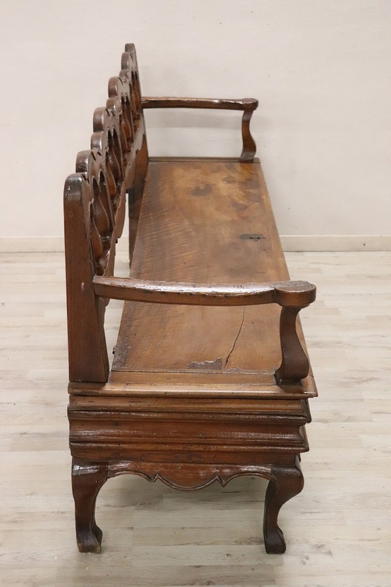 Image 1 of Wooden Antique Long Bench