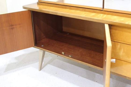 Image 1 of Armoire vintage, armoire à linge - 1950s