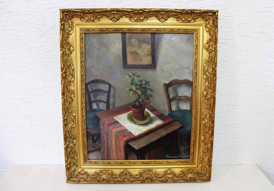 Image 1 of Still life in oil on canvas by Fernand Fabre