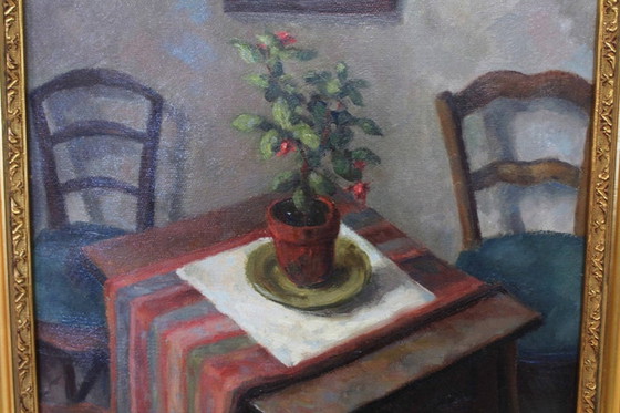 Image 1 of Still life in oil on canvas by Fernand Fabre