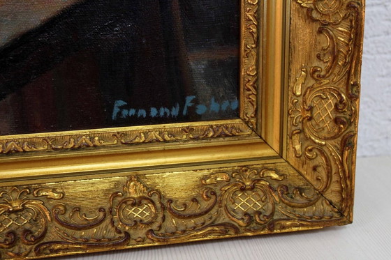 Image 1 of Still life in oil on canvas by Fernand Fabre