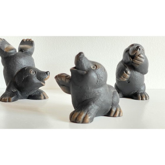 Image 1 of Animali decorativi vintage di Gilde Handwerk, Germania