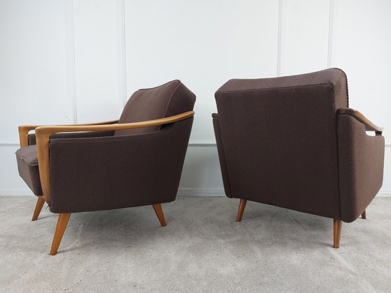 Image 1 of Pair of Armchairs 50s/60s style