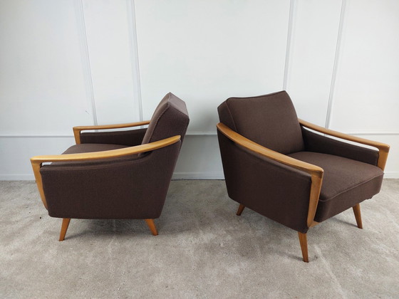 Image 1 of Pair of Armchairs 50s/60s style