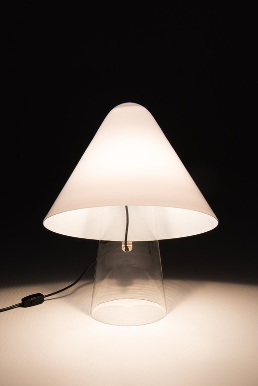 Table Lamp - Murano Glass - Mazzega - Mauro Marzello