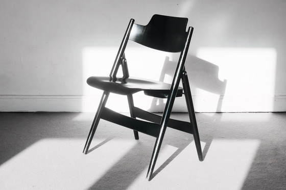 Image 1 of 1/10 Egon Eiermann Se 18 Folding Chair Folding Chair Bauhaus Mid - Century Wilde & Spieth