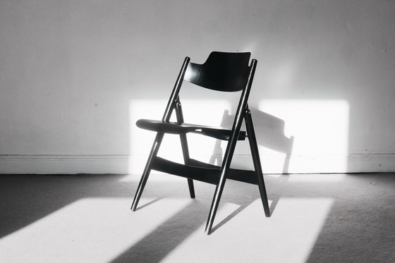 Image 1 of 1/10 Egon Eiermann Se 18 Folding Chair Folding Chair Bauhaus Mid - Century Wilde & Spieth