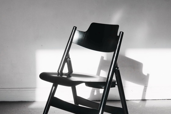 Image 1 of 1/10 Egon Eiermann Se 18 Folding Chair Folding Chair Bauhaus Mid - Century Wilde & Spieth