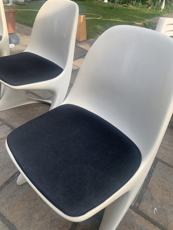 Image 1 of 4x Casala Casalino Alexander Begge chairs