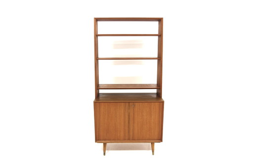  Scandinavian Teak Bookcase, Sweden, 1960