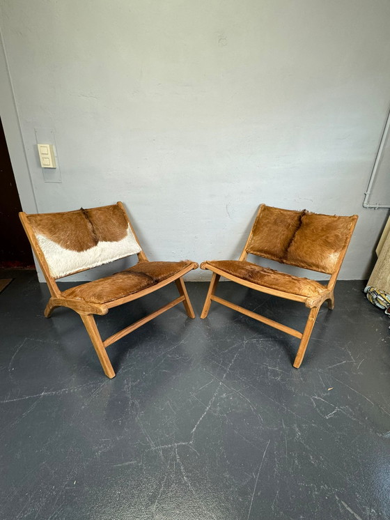 Image 1 of 2x Vintaje Hunting Lounge Chair