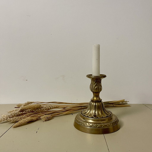 Large Brass Candlestick