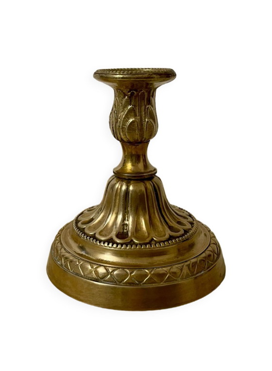 Image 1 of Large Brass Candlestick