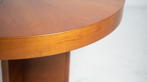 Mid-Century Round Dining Table By Tito Agnoli For Molteni, 1970S