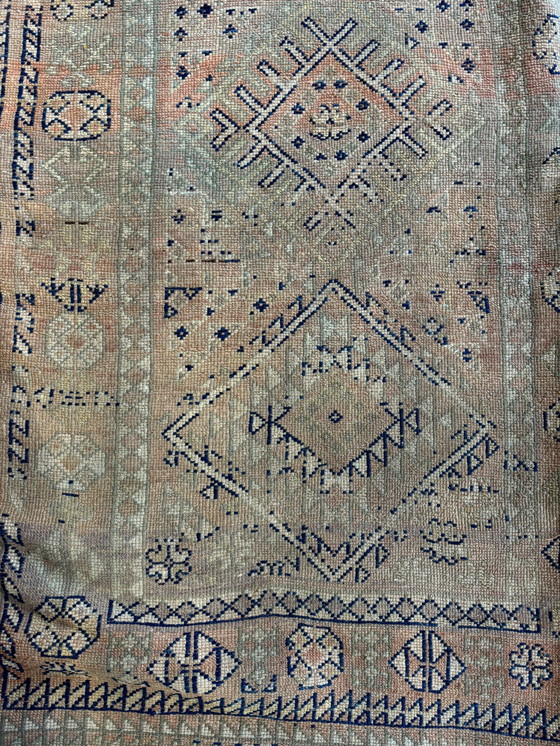 Image 1 of Large Moroccan Vintage Boujad Rug 