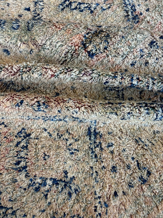 Image 1 of Large Moroccan Vintage Boujad Rug 