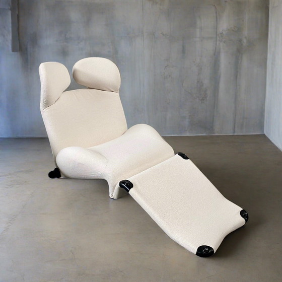 Image 1 of Cassina Off White 111 Wink Chaise Longue By Toshiyuki Kita