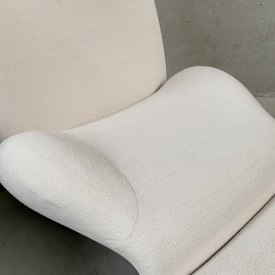 Image 1 of Cassina Off White 111 Wink Chaise Longue By Toshiyuki Kita