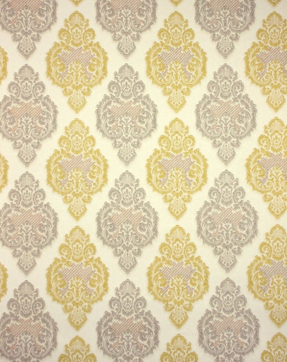 Image 1 of 5027 Vintage Original Baroque Wallpaper, Wallpaper