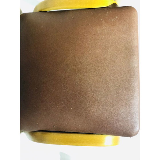 Image 1 of Coppia di sedie vintage Bow-wood in skai