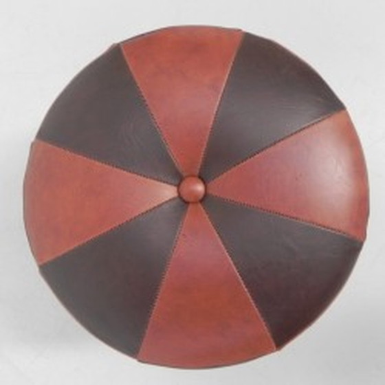 Image 1 of Pouf rotondo vintage 