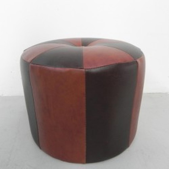 Image 1 of Pouf rotondo vintage 