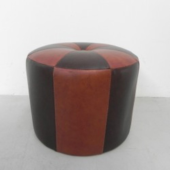 Image 1 of Pouf rotondo vintage 