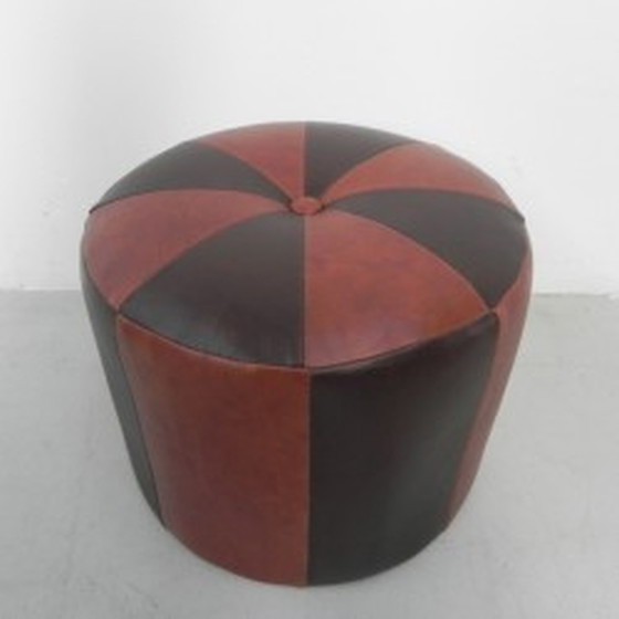 Image 1 of Pouf rotondo vintage 