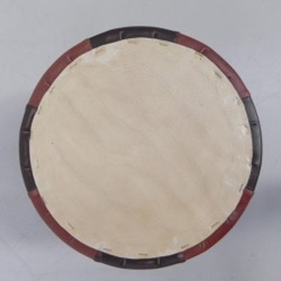 Image 1 of Pouf rotondo vintage 