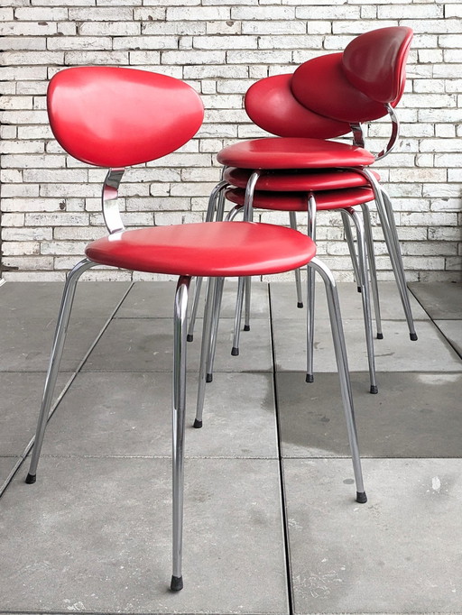 4X Novalux - Rudi Verelst - 70S Side Chair