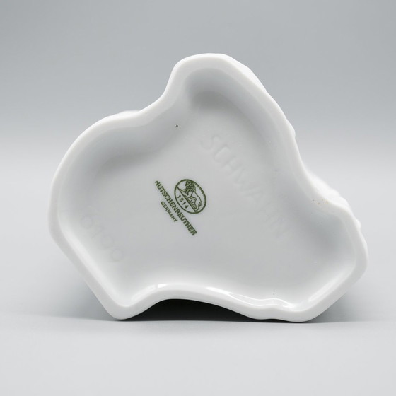 Image 1 of Hutschenreuther Retro Vase Duo Prof. Schwahn Bisque Porcelain 70S Op-Art Relief