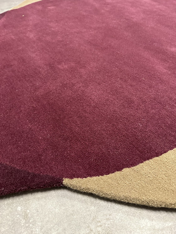 Image 1 of Rug Wool Brink En Campman Rudra Shape Red Wine 233X255