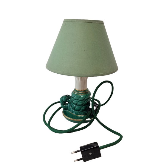 Image 1 of Vintage French Ceramic Lamp