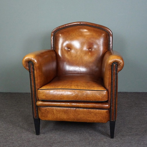 Fauteuil en peau de mouton